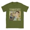 Casual Timothee Chalamet Actor TShirt Unisex Round Neck 100 Cotton T Shirt Short Sleeve Tees Plus Size Tops