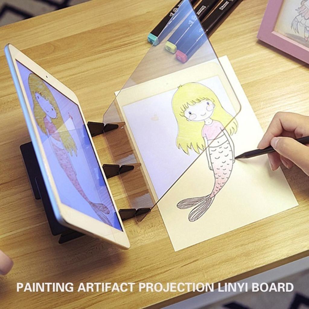 Optical Tracing Drawing Board Light Image Copy Pad Painting Tool