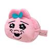 Panties Rabbit Mania Face Pouch, Approx. 15cm, Expressive and Fluffy, Official Merchandise (Grinning)