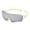 Outdoor Sports Cycling Eyewear With Light Blue Mirror Coating Uv400 For Sun Protection And Riding