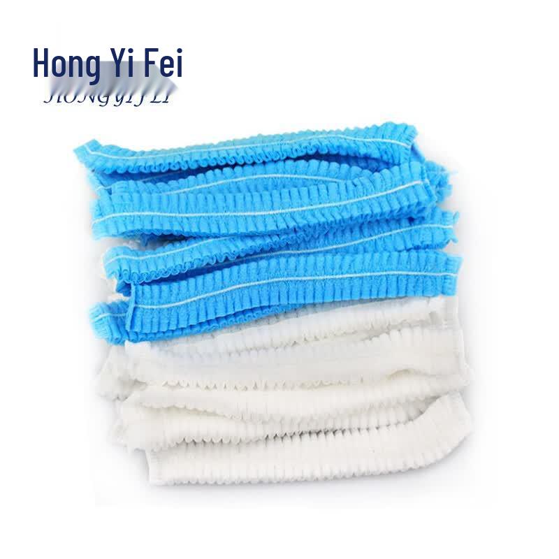 Disposable Non-Woven Bouffant Caps 100 Count