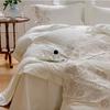 100 Count Long Staple Cotton Bedding Set Plant Flower Patterns Embroidered Duvet Cover TwinFull QueenSize Bed Sheet Fitted Sheet