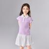 Ballet Sports Polo Set: 25 Summer Children's Versatile and Casual Two Piece Set for Infants and Girls