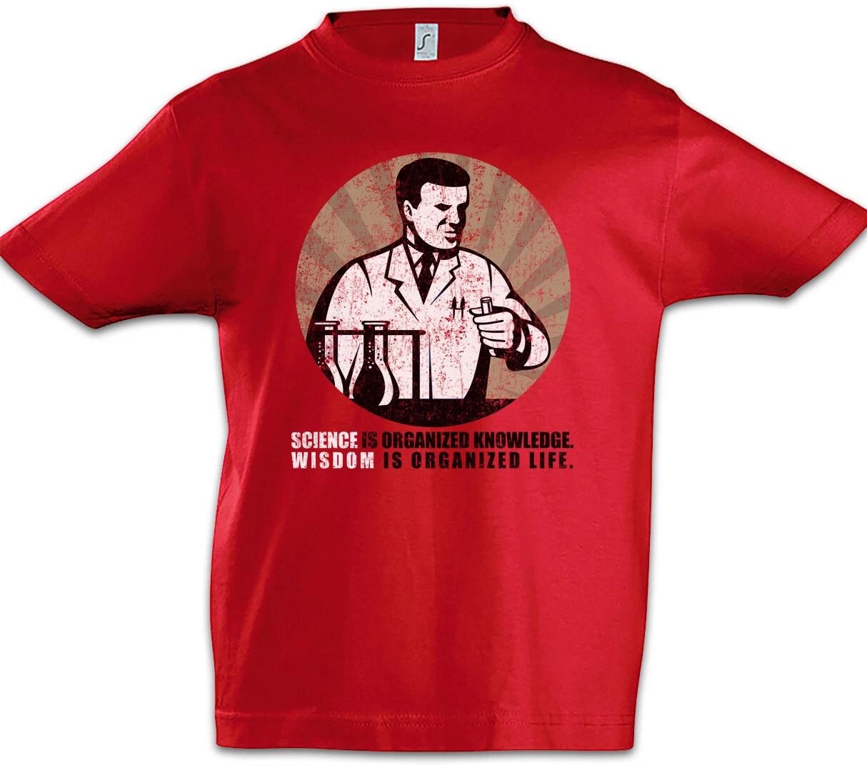 Science Is Organized Knowledge Kids Boys kids boys T-Shirt Science 120