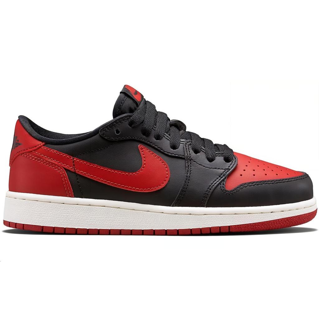 (GS) Air Jordan 1 Retro Low OG 'Bred' Kids' 709999-001