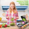 Vegetable Chopper, 15 in 1 Multifunctional, Fruit and Veggie Chopper, Vegetable Potato Slicer Dicer Cutter, Garlic Chopper