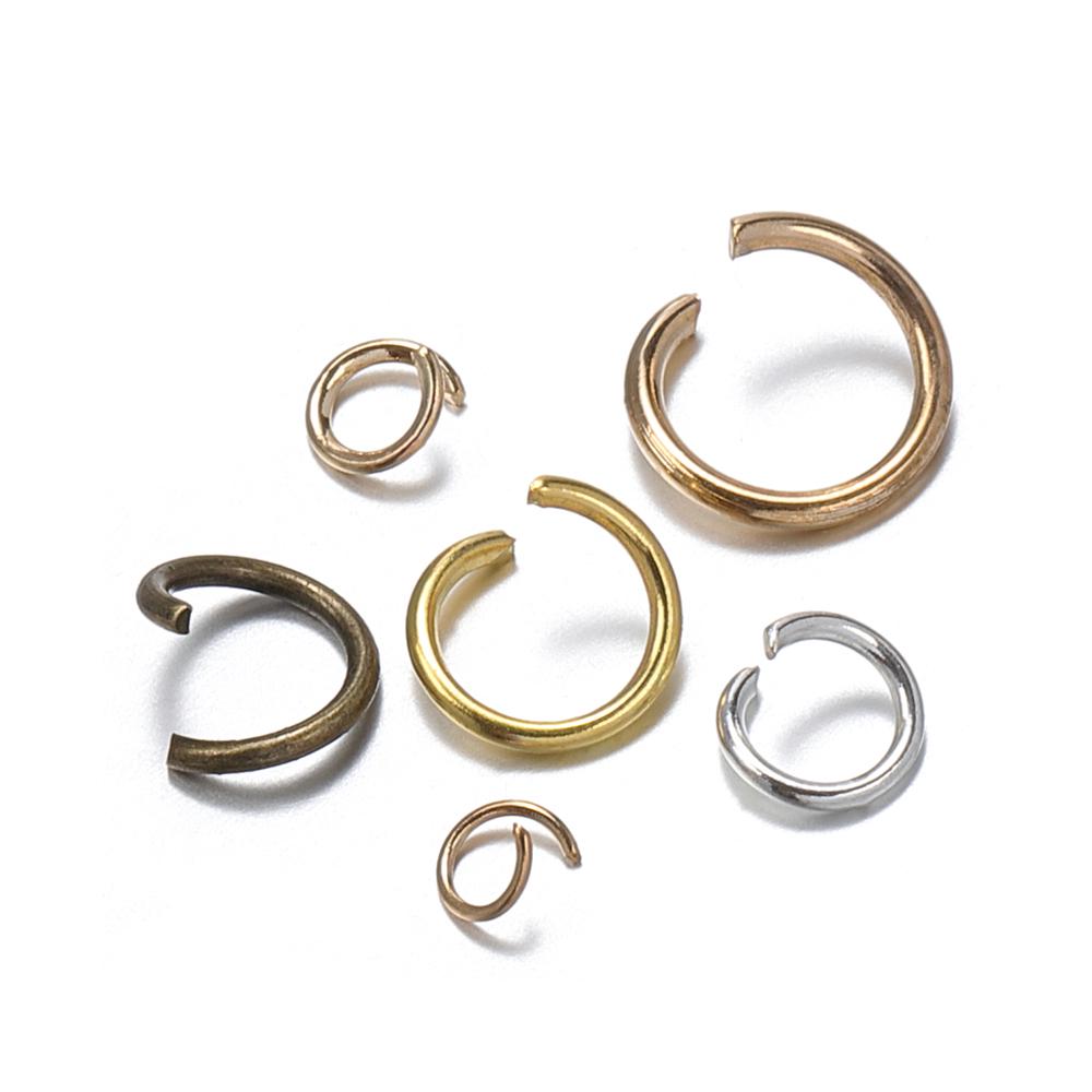 Handmade Single Loop Open Jump Ring for Jewelry and DIY Accessories
