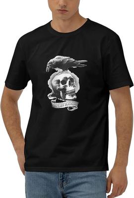 Skull Expendable Funny T Shirts Men Damen Funny T Shirts Black