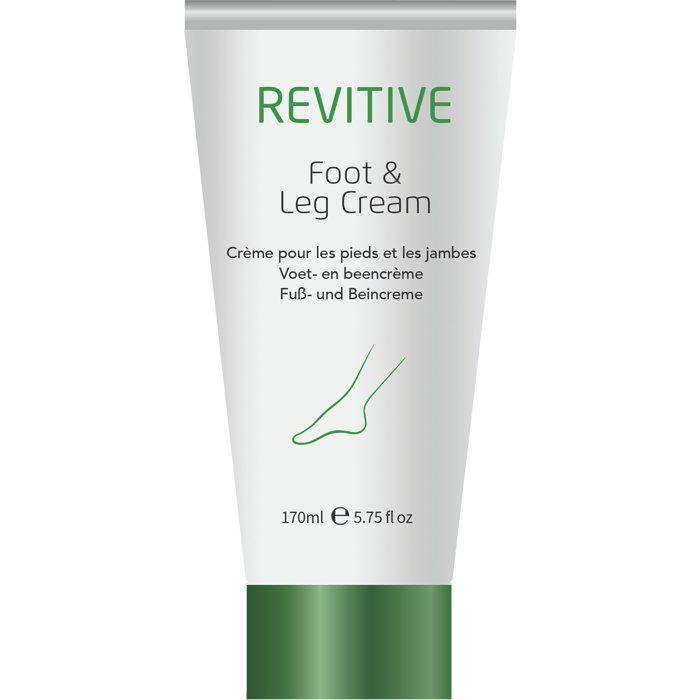 Crème pour pieds et jambes - REVITIVE - Soin pieds et jambes - Hydratation - Confort quotidien - Accessoire compatible