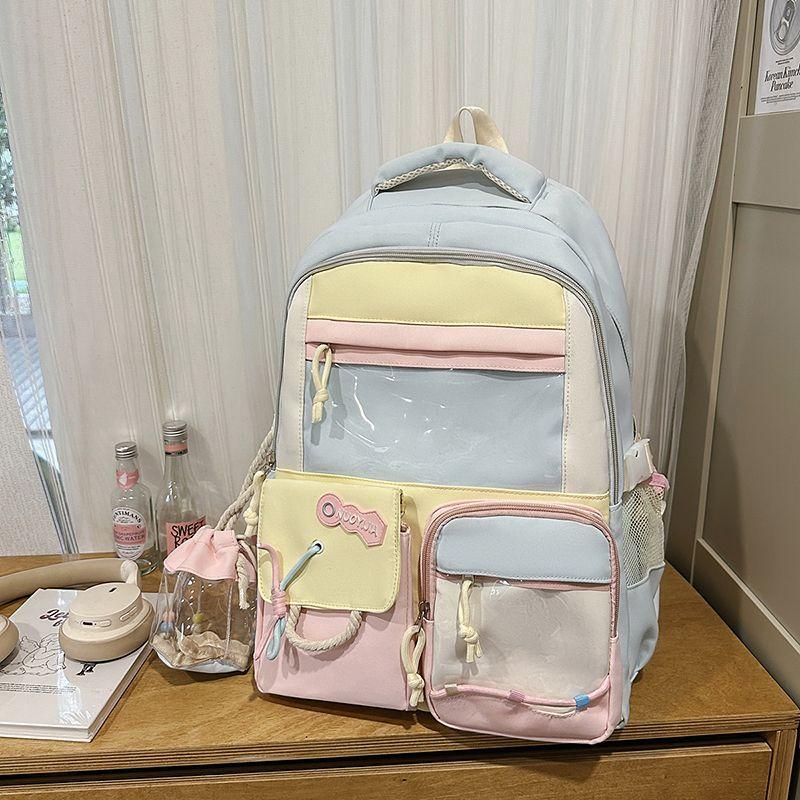 Junior High School Student Good-looking Primary School Student Cute Backpack Cartoon Backpack High School Student Large Capacity Lightweight Backpack