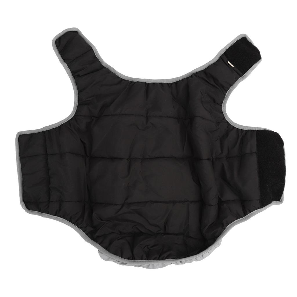 Dog Warm Vest Soft Adjustable Double Sided Wearable Waterproof Pet Cold Weather Coat for Medium