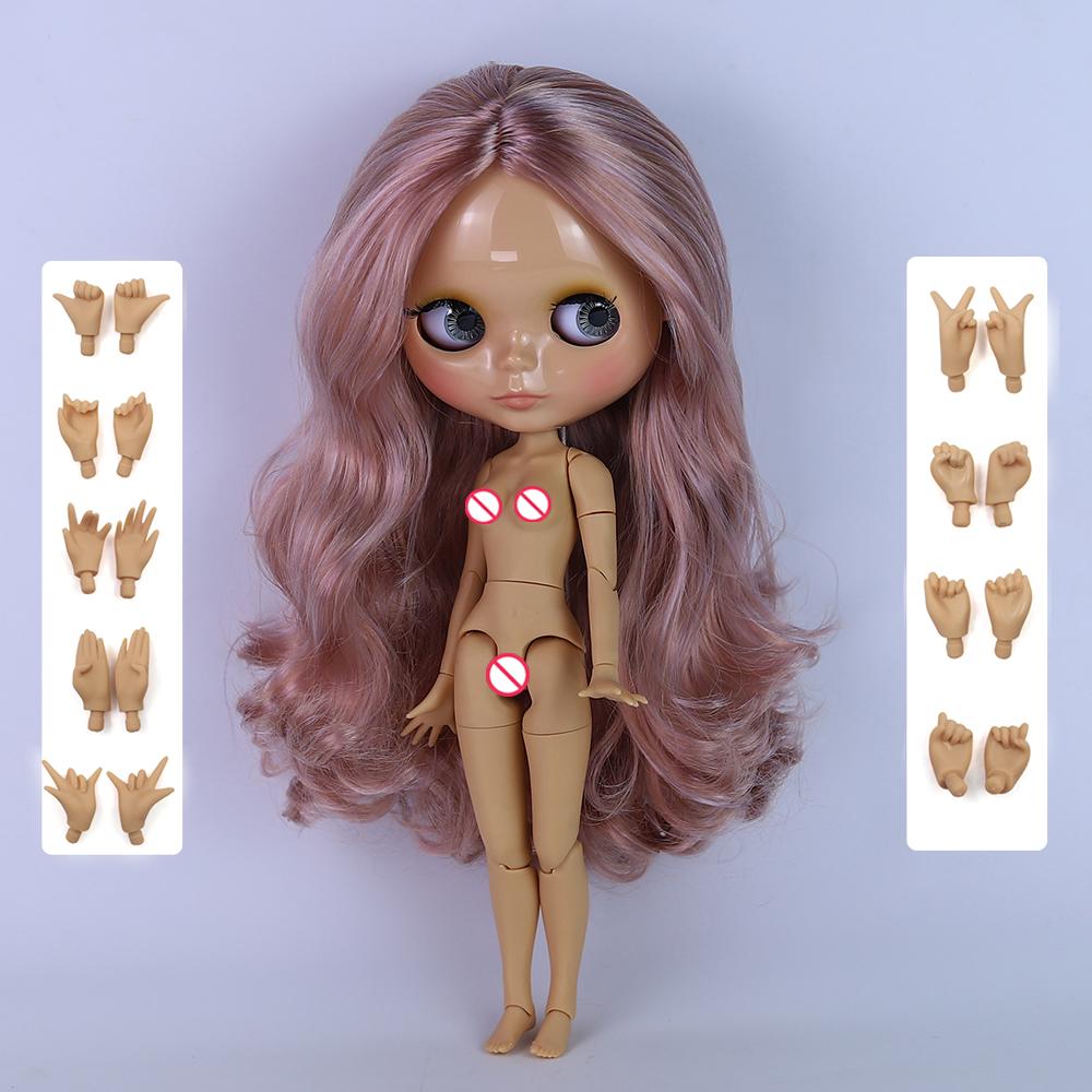 

ICY DBS Кукла Блайз Шарнирное тело 30 см BJD Игрушка Белое глянцевое лицо и матовое лицо с дополнительными руками AB и панелью 1/6 DIY Модная кукла 30cm height