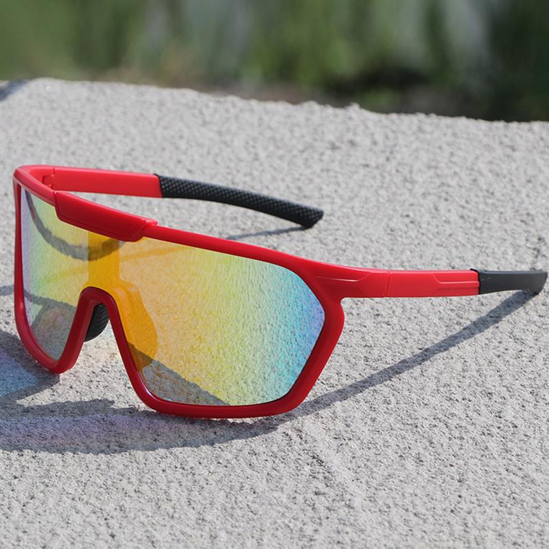 Mountain Bike Riding Large Frame Outdoor Sports Sunglasses Men And Women Windproof Colorful Mountaineering 0969