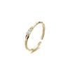 Design Sense Open Plain Ring Ring Women'S Simple Super Square Diamond Candy Paper Index Finger Ring Trendy And Fashionable