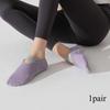 1Pair Women'S Yoga Socks With Anti Slip Pilates Exercise Ballet Socks That Absorb Moisture  Zapatos Pilates Mujer