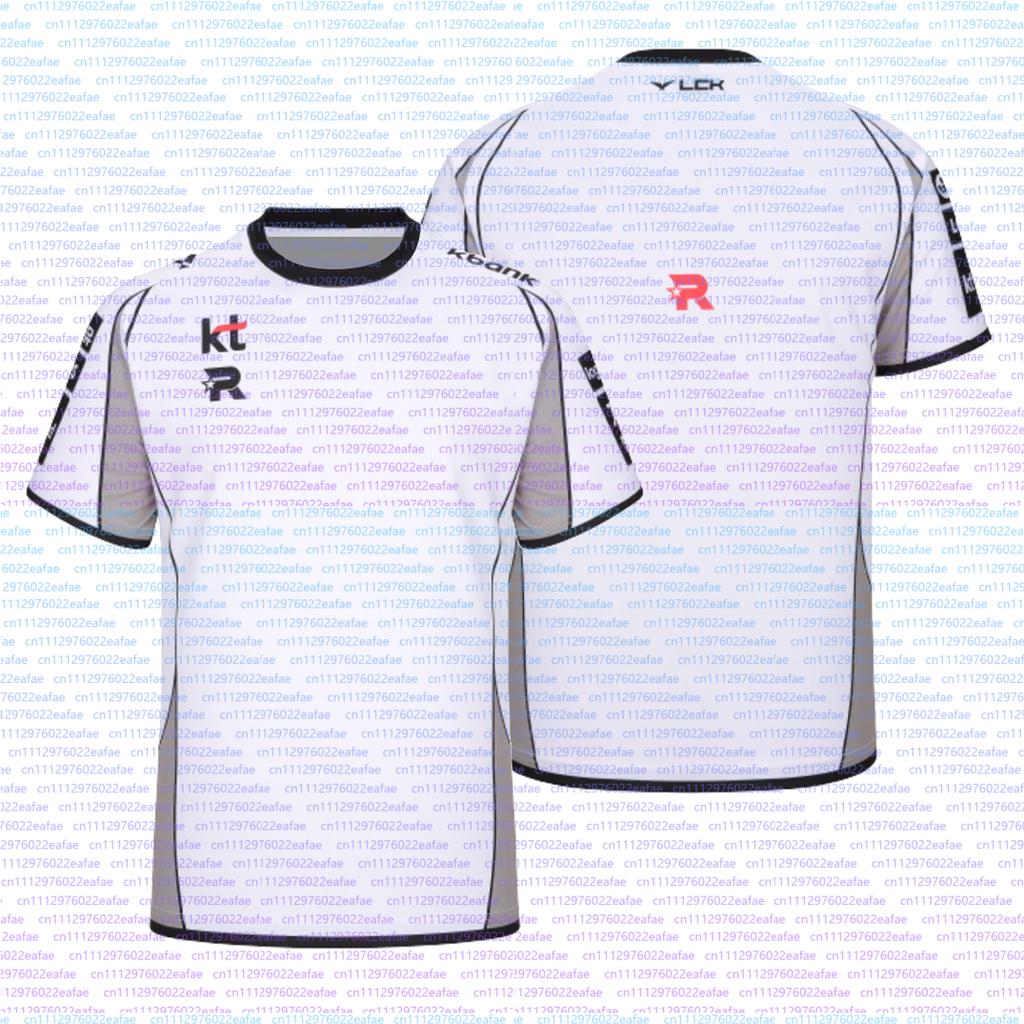 LCK Cup Bdd Team 2026 KT Rolster Fans Jersey Men's Women's Summer Breathable Crew Neck Short Sleeve Casual T-shirt Tops Tee