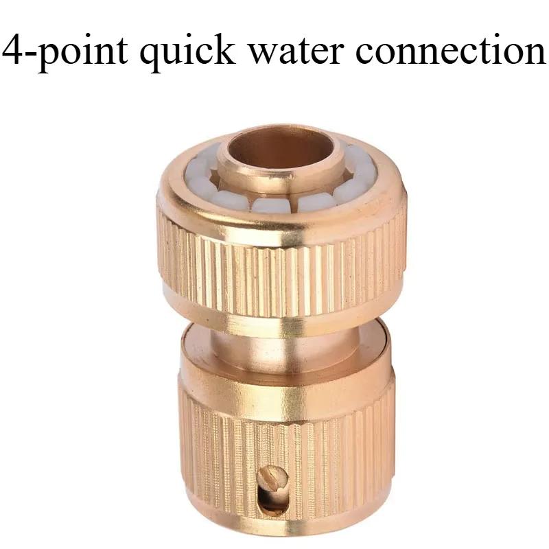 

High Pressure Garden Sprinkler Nozzle - Adjustable Pressure Water Gun with Direct Spray Quick Connector for Home Hose