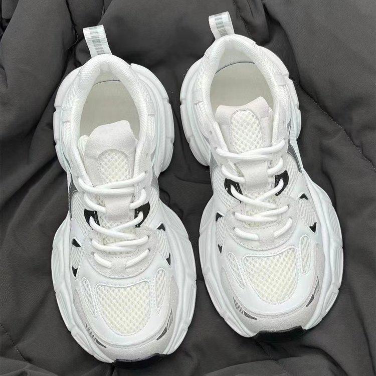Mesh Breathable Dad Shoes New Autumn Sub Platform Casual Sports Shoes