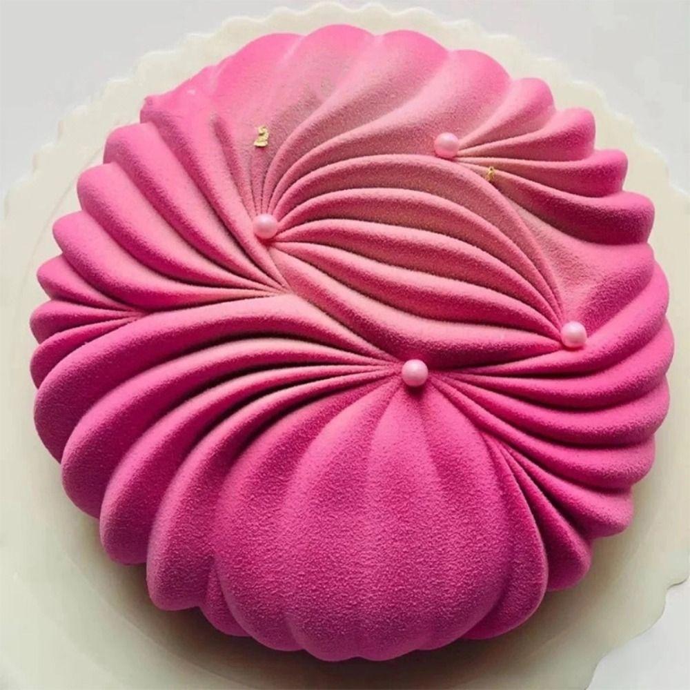 Silicone 3D Round Mousse Mold Handmade Dessert Mold Baking Tool Cake Mould Cooking