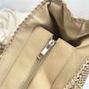 Stylish Woven Tote Bag for Women Embroidered Straw Handbag with Large Capacity and Casual Design