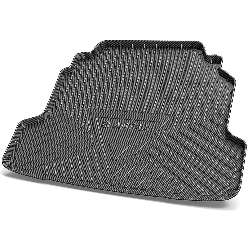 Elantra TPE Trunk Mat: Custom Fit & Decorative Tail Box Mat