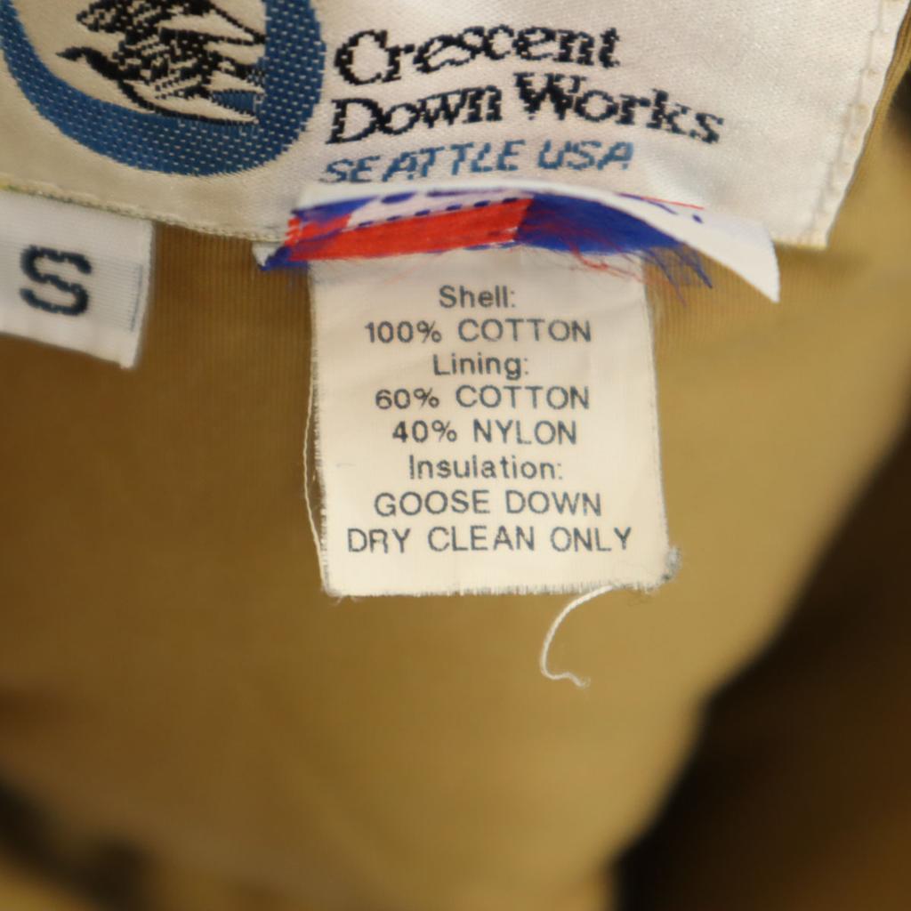 Blue Blue Made In USA Crescent Down Work Denim Down Jacket S Navy Men's Used