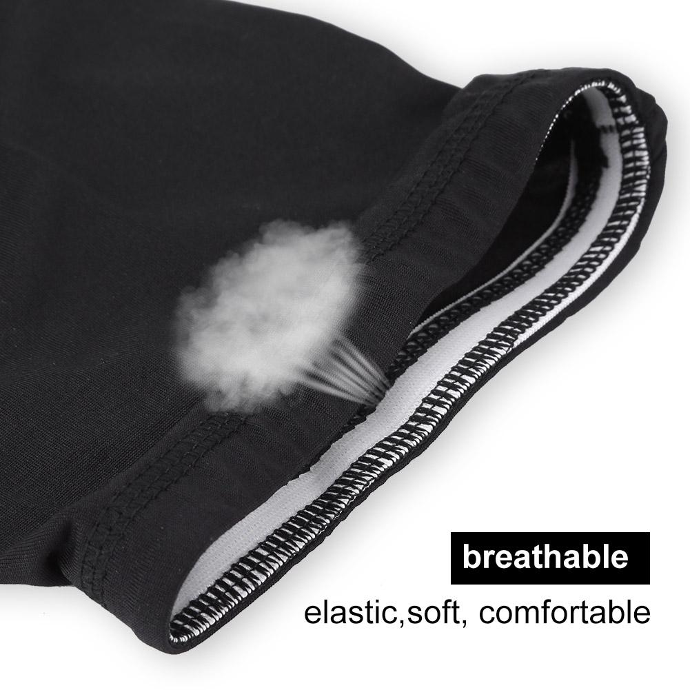 1 Pair Outdoor Unisex Sports Sun UV Protection Breathable Leg Sleeves (M)