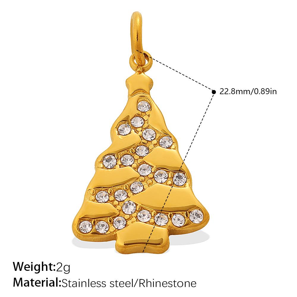 European & American Cross-Border Rhinestone Pendant - Luxury Retro Musical Note Guitar Ornament