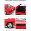 1/36 Scale Quattro 1980 Alloy Car Models Toy Diecasts Vehicles Model Doors Opened Pull Back Sport Car for Adult Collection Gifts