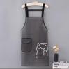 Cute Summer TPU Kitchen Apron - Waterproof, Oil and Stain Resistant with Cartoon Design