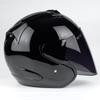 Men and Women Motorcycle Scooter Helmet Ram3 Bright Black Half Helmet Off-Road Summer Racing Safety Helmet Casque Capacete Casco
