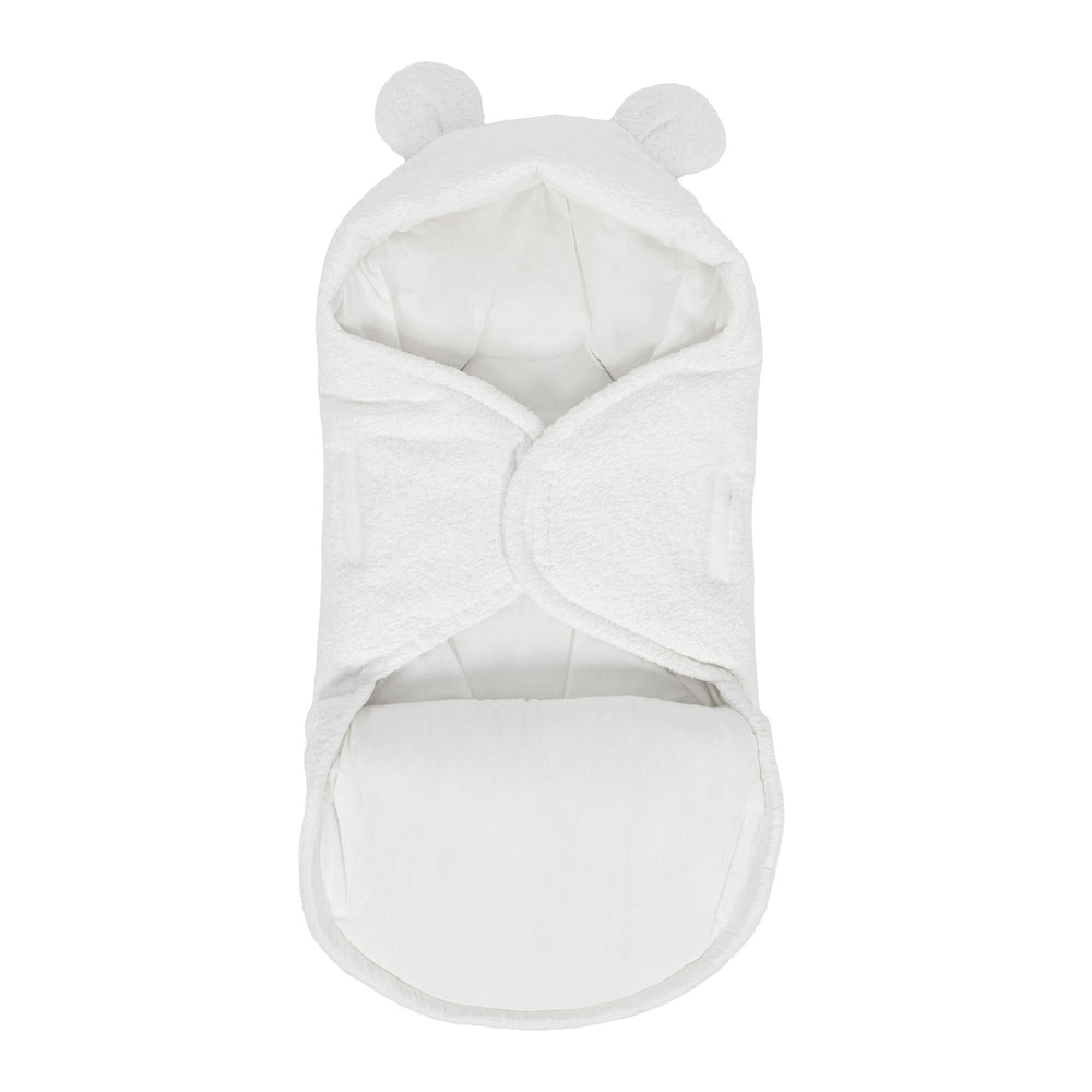 Baby Swaddle with Teddy Bear Ears – Boucle