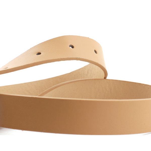 Women Triangle Belt Women Dress Belt Decoration Triangle Buckle Casual Jeans Slim Belt