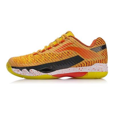 Pantofi de alergare Li Ning Pioneer cu absorbție a șocurilor și revenire, cu profil jos, unisex, galben lămâie AYAN011-1