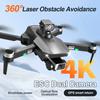 RG109 MAX Drone 4K HD Anti Shake Camera With 360° Laser Obstacle Avoidance Profesional GPS FPV Drone RC Helicopter Toys