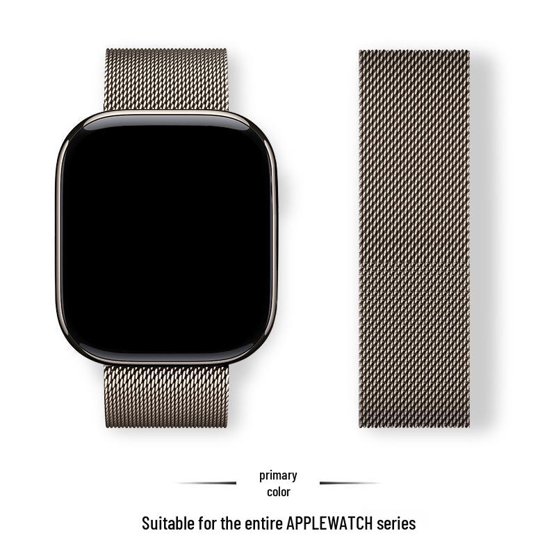 Compatibil cu Apple Watch S10 Brățară Magnetică din Oțel Milanese pentru iWatch 5-9 SE.