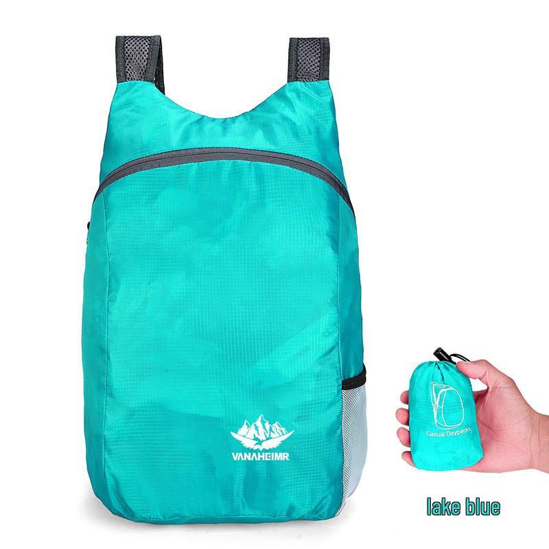 Ultralight Foldable Travel Backpack for Men & Women - Outdoor Sports Skin Bag