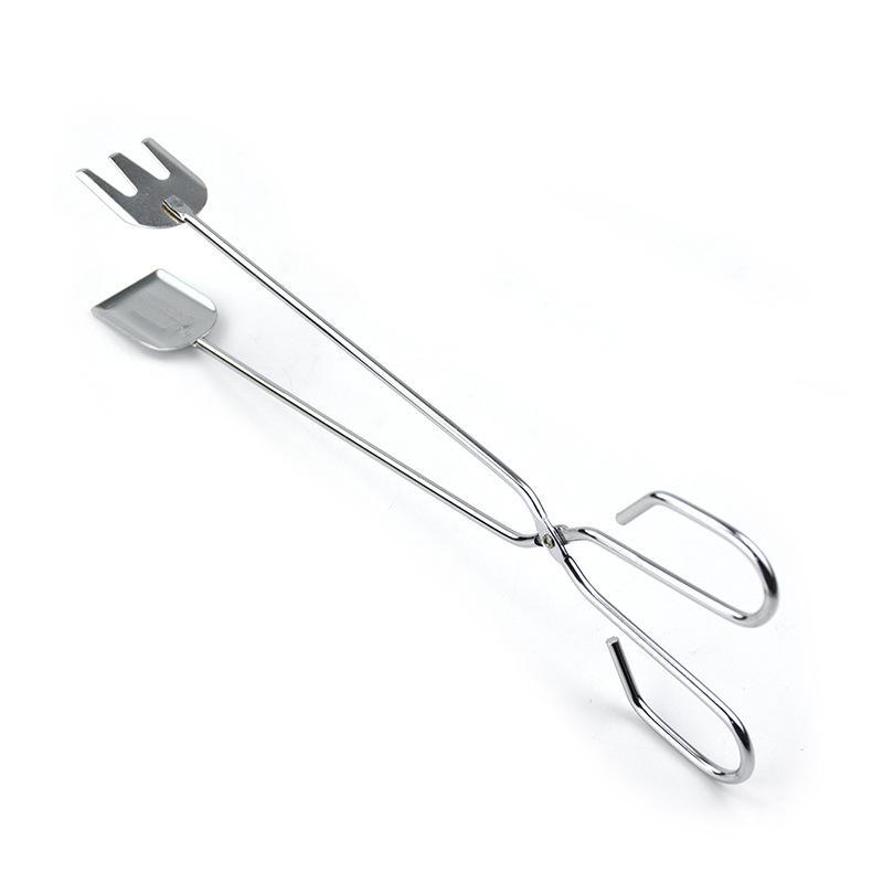 Clești extra lungi pentru cărbune pentru grătar în aer liber și aragaz de uz casnic