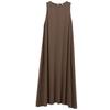 Fashion Style 2024 Fall and Winter New Women's Clothing Easiest for Match Loose round Neck Sleeveless Length Midi Skirt Dress 4661291