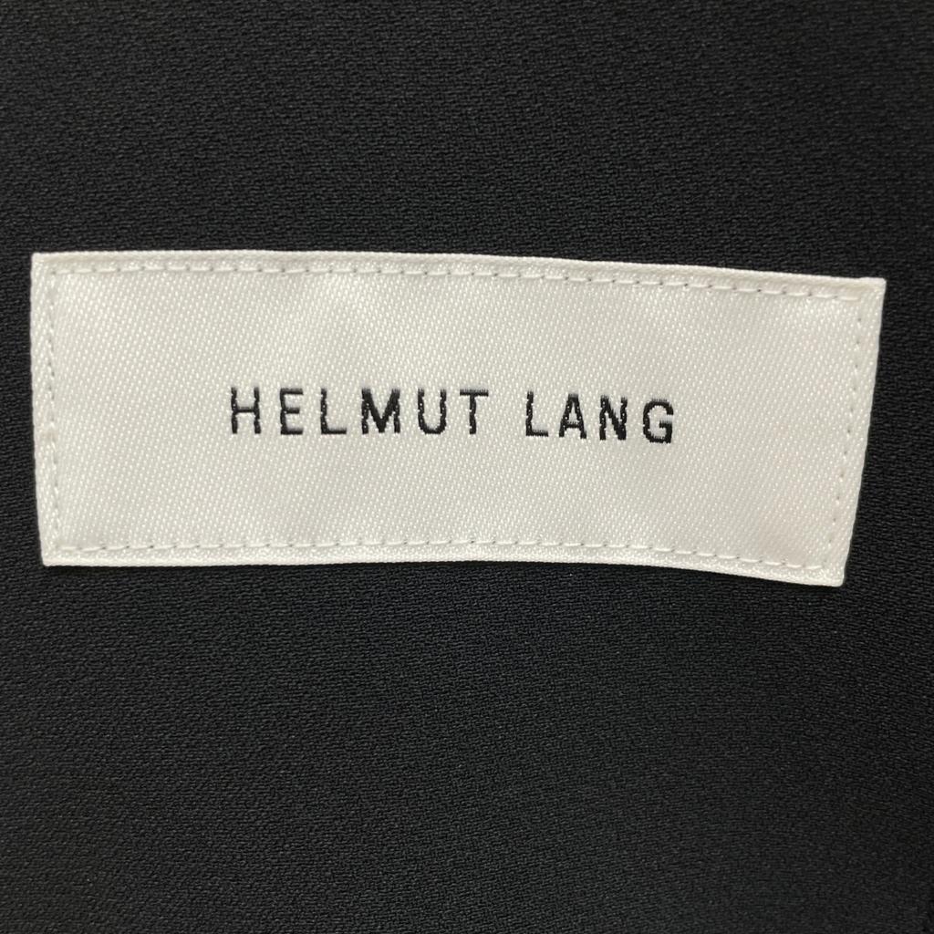 HELMUT LANG Black rayon trench coat coat S blackUsed