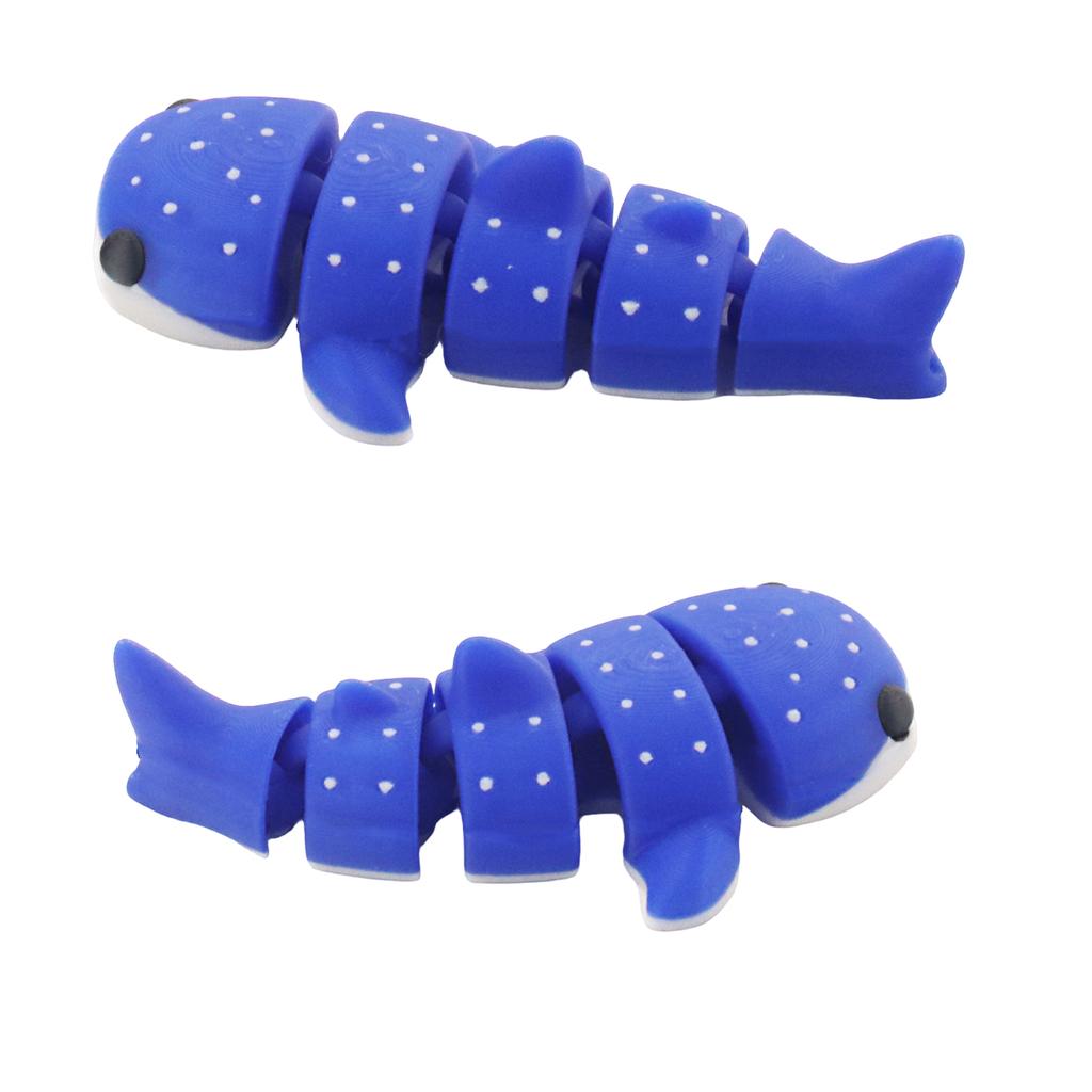 3D Printed Fish Statues, Desktop Decorations, Home and Office Decorations, Fidget Sensory Toys and Gifts Can Be Placed