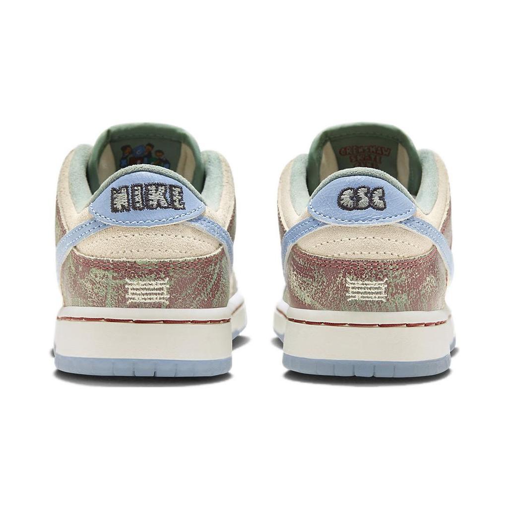 Nike Crenshaw Skate Club x Dunk Low SB PS Kids Joggesko Cream Sail Light-Blue FQ8204-300