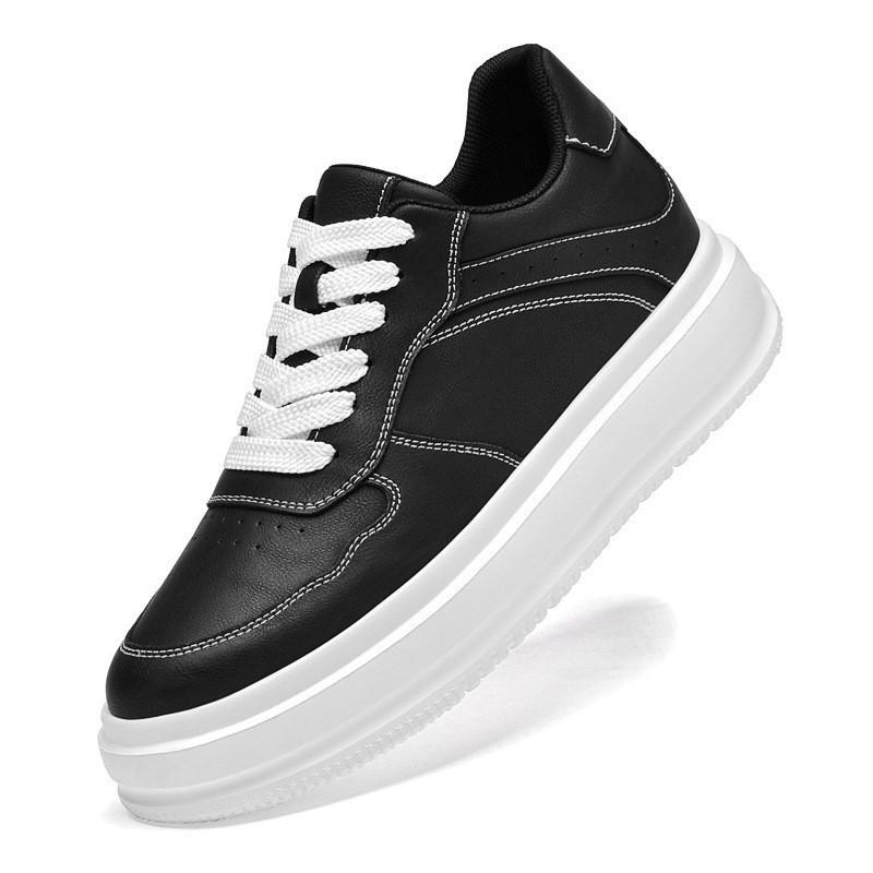 Men's Height-Enhancing Platform Shoes - 8CM or 6CM Elevation, Thick Sole, Casual Sports Style