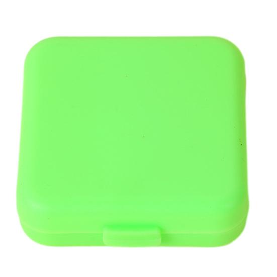 Pill Organizer with Buckle Sealing Design 4 Compartments Dose Management Container Moisture Proof Pill Storage Portable Pill Box for Travel Daily