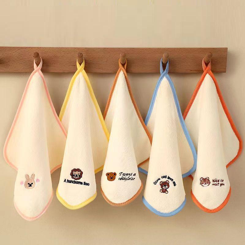 Handtücher Neugeborenen-Waschlappen, Baby-Haushaltstuch, Baby-Duschtuch, kleines quadratisches Tuch