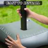 Umbrella Base Weight Water Bag Patio Umbrella Base Large Capacity Thickened Silver Design Weights For Stand & BasesFor Umbrella