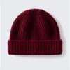 % Pure cashmere hat for men and women winter thickened cashmere hat knitted hat headgear couple cold hat