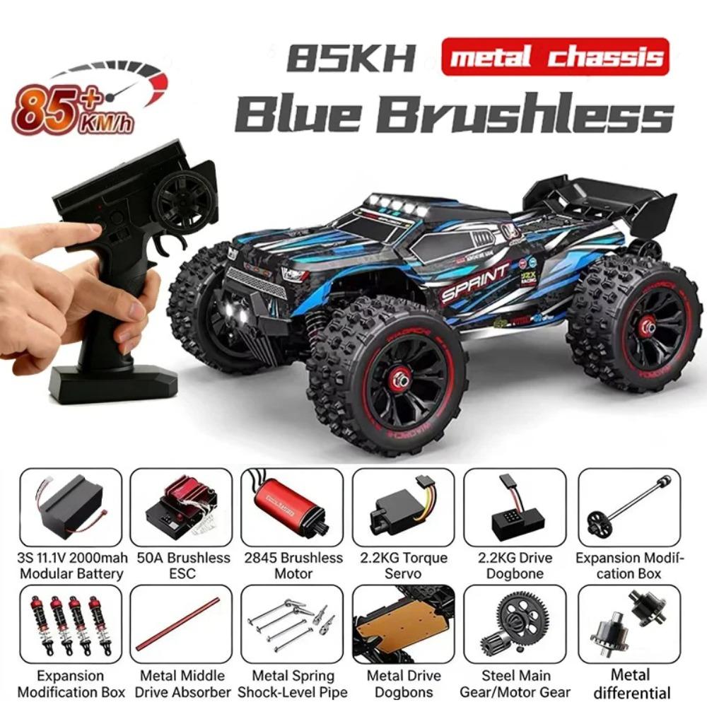 SCY 9522 PRO 85KM/H 50KM/H High-speed RC Car Brushless Four-wheel Drive Off-road Drift 1:16 Professional Racing Car Boy's Toy
