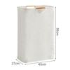 1pc Collapsible Laundry Basket with Handle Large Capacity Household Bathroom Dirty Clothes Storage Basket Clothes Organizer