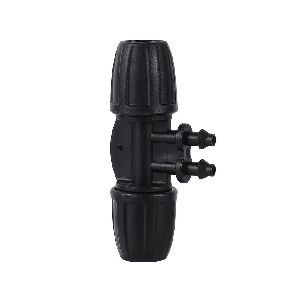 8/11mm Hose Interface Garden Water Connector Straight Elbow Tee 4/6-Way End Plug Joint Garden Greenhouse Irrigation Pipe Fitting